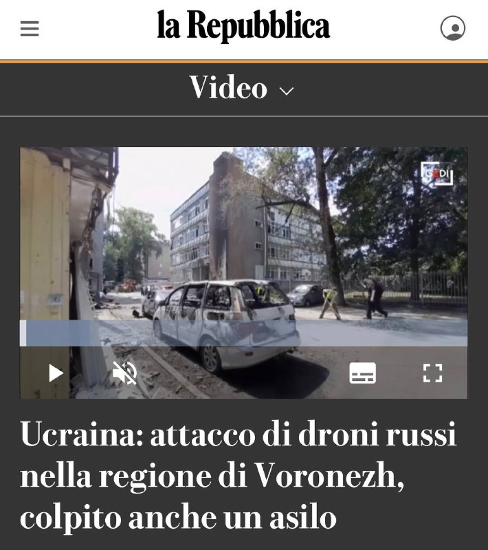 ❗️Nuovi attacchi russi in Ucraina, “colpito un asilo”. Ma i droni sono di Kiev